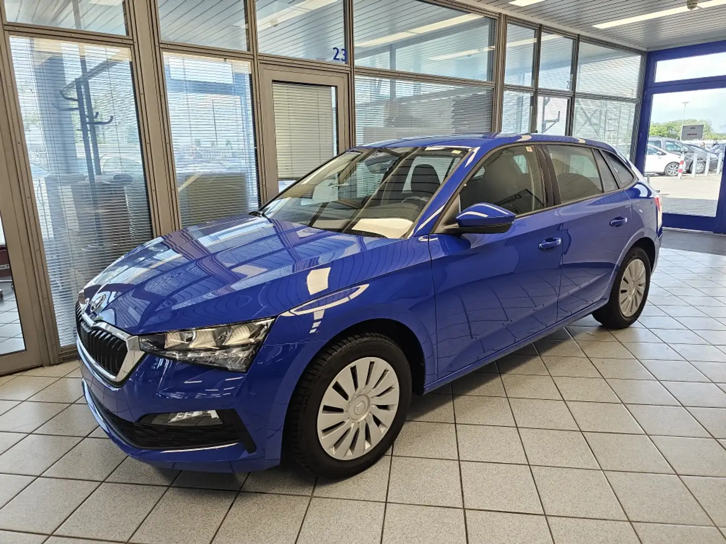Skoda Scala Ambition Climatronic,LED,Sitzheizung Kék - 2