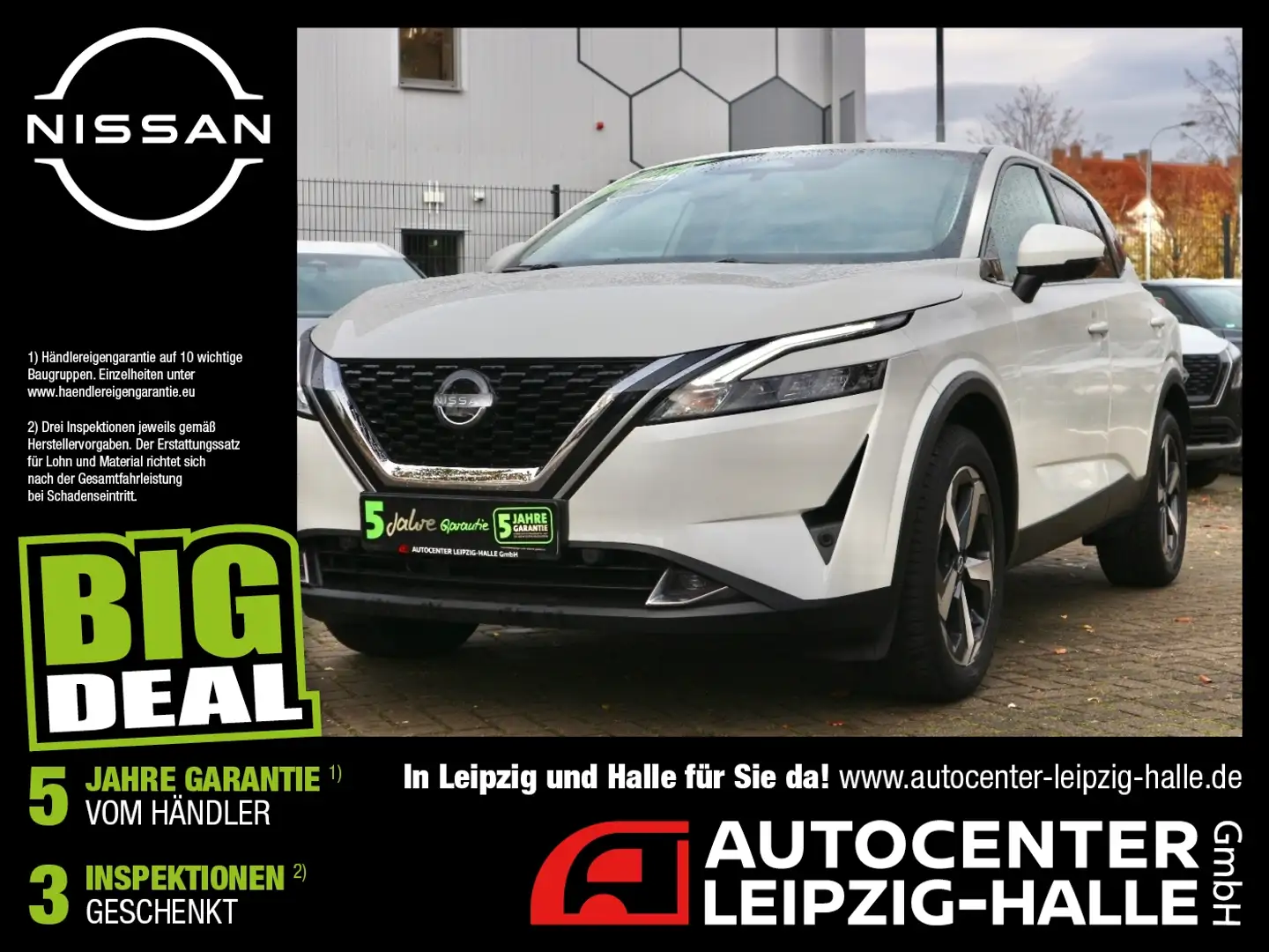 Nissan Qashqai 1.3 DIG-T MHEV N-Connecta ACC Navi LED Bianco - 1