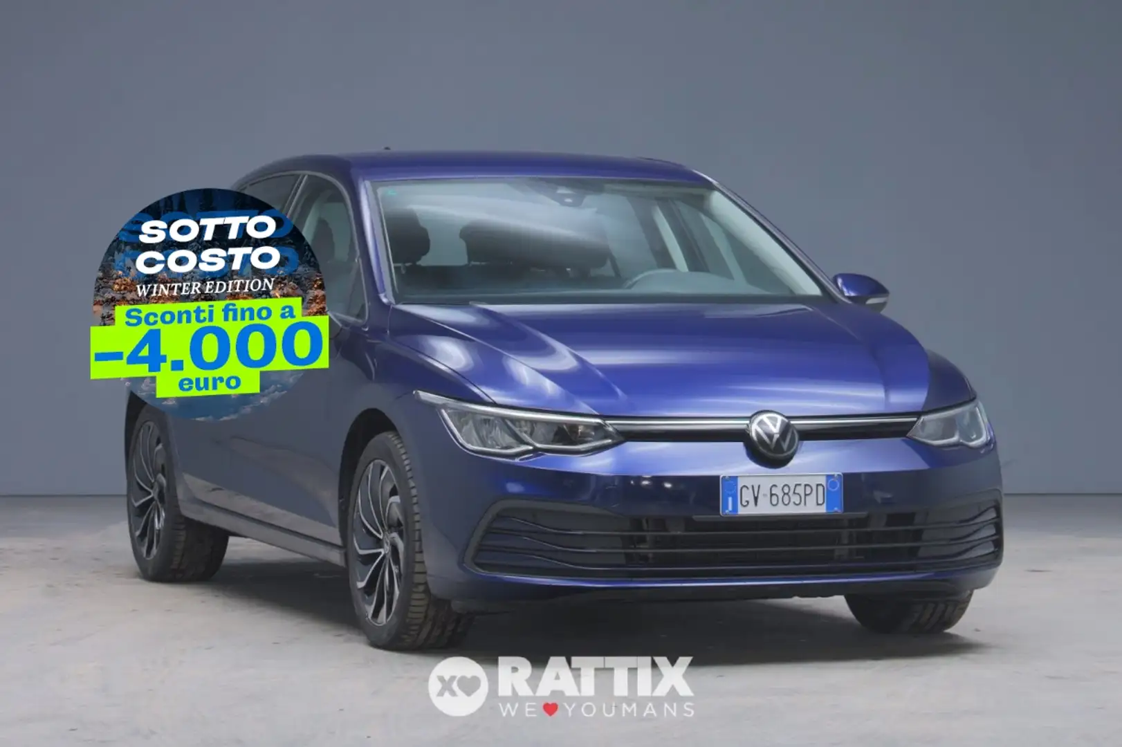 Volkswagen Golf 1.0 ETSI EVO 110CV Life DSG Blu/Azzurro - 1