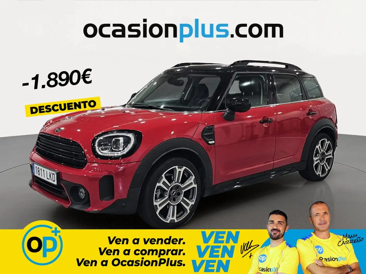 MINI Cooper Countryman AUT. Rojo - 1