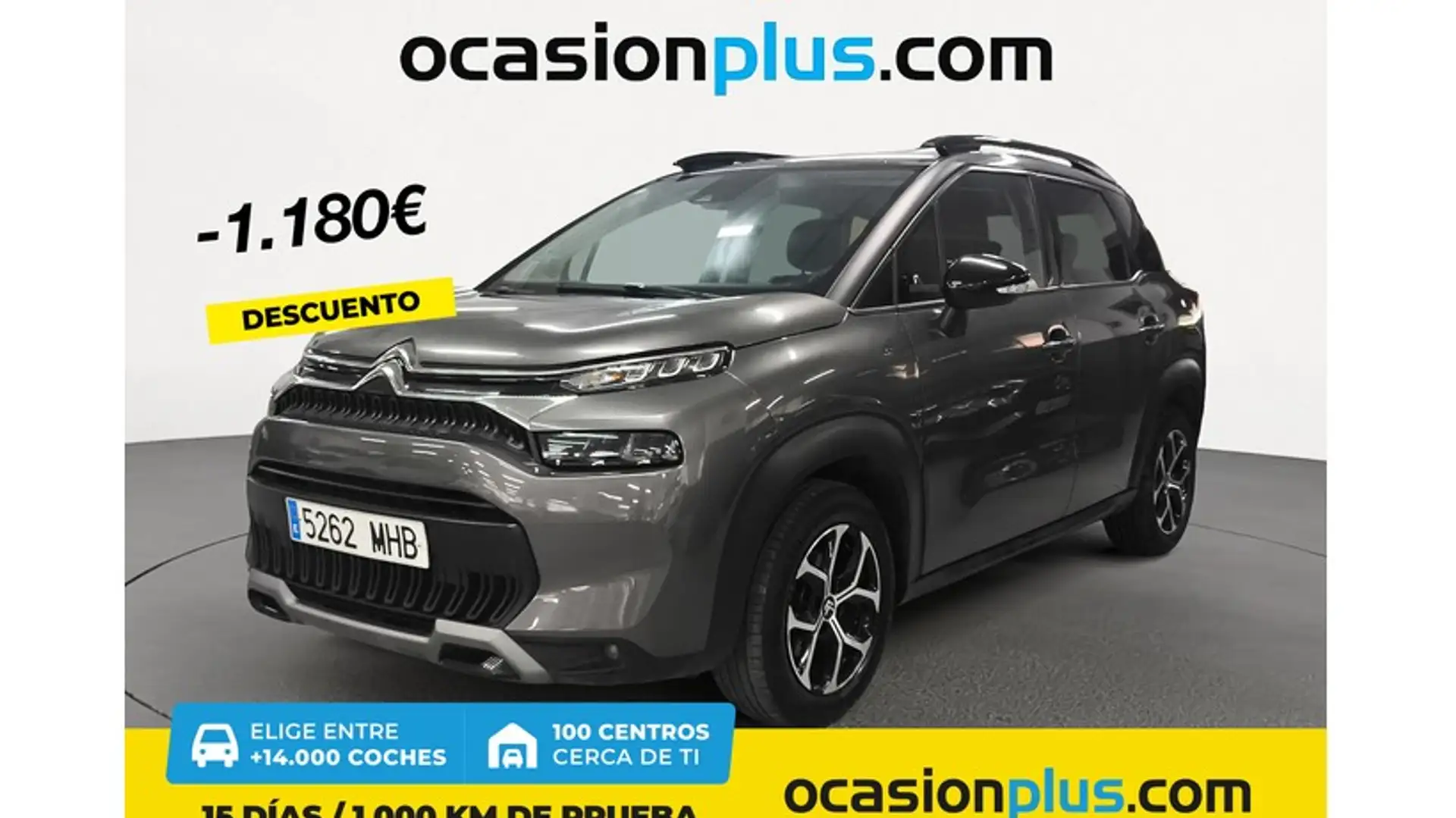 Citroen C3 Aircross Puretech S&S Shine 110 Gris - 1