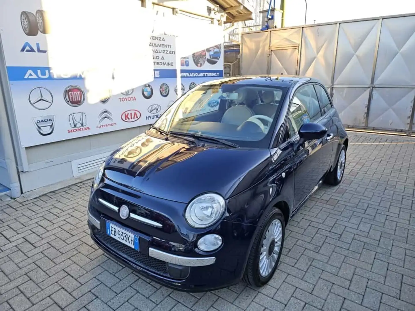 Fiat 500 500 1.2 Lounge Bleu - 2