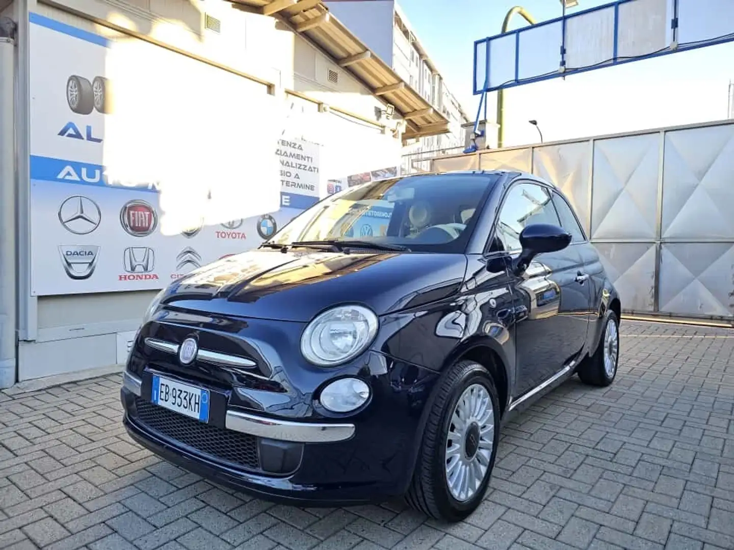 Fiat 500 500 1.2 Lounge Bleu - 1