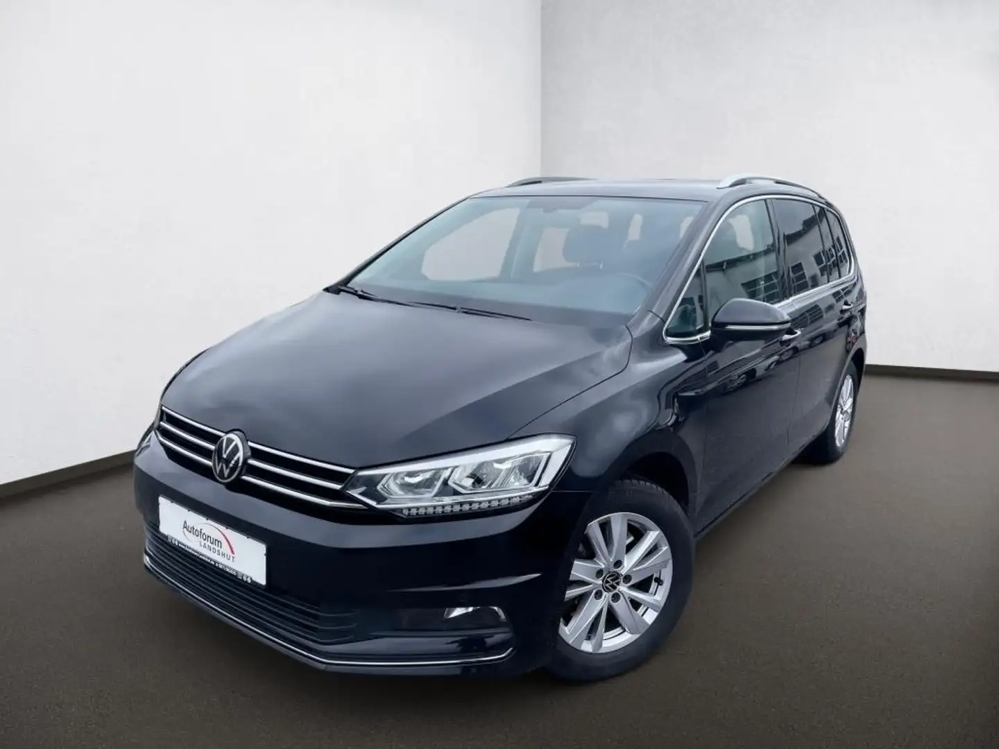 Volkswagen Touran 1.5 TSI Highline LED/NAVI/KAM/ACC/7Sitzer Schwarz - 2