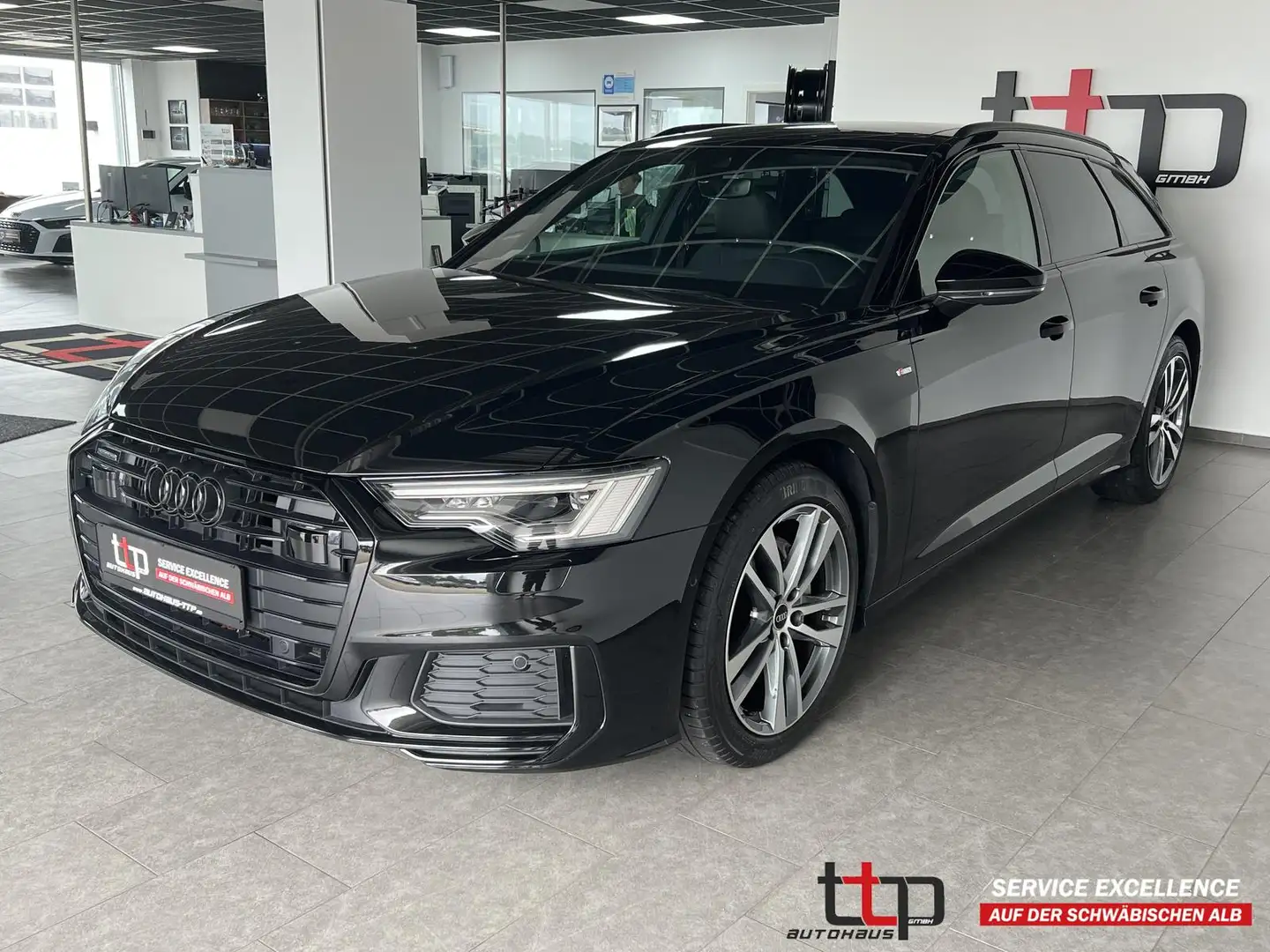 Audi A6 Avant 40 TDI S-line qu. MATRIX PANO Garantie Noir - 1