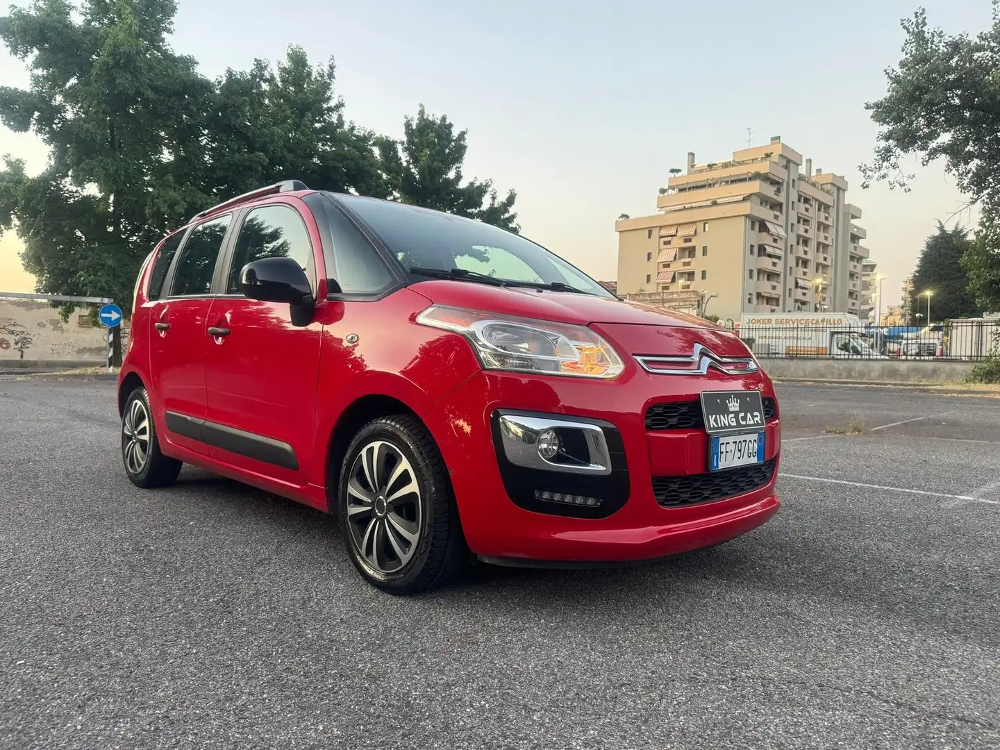 Citroen C3 Picasso BLUEHDI 100 EXCLUSIVE Rosso - 2