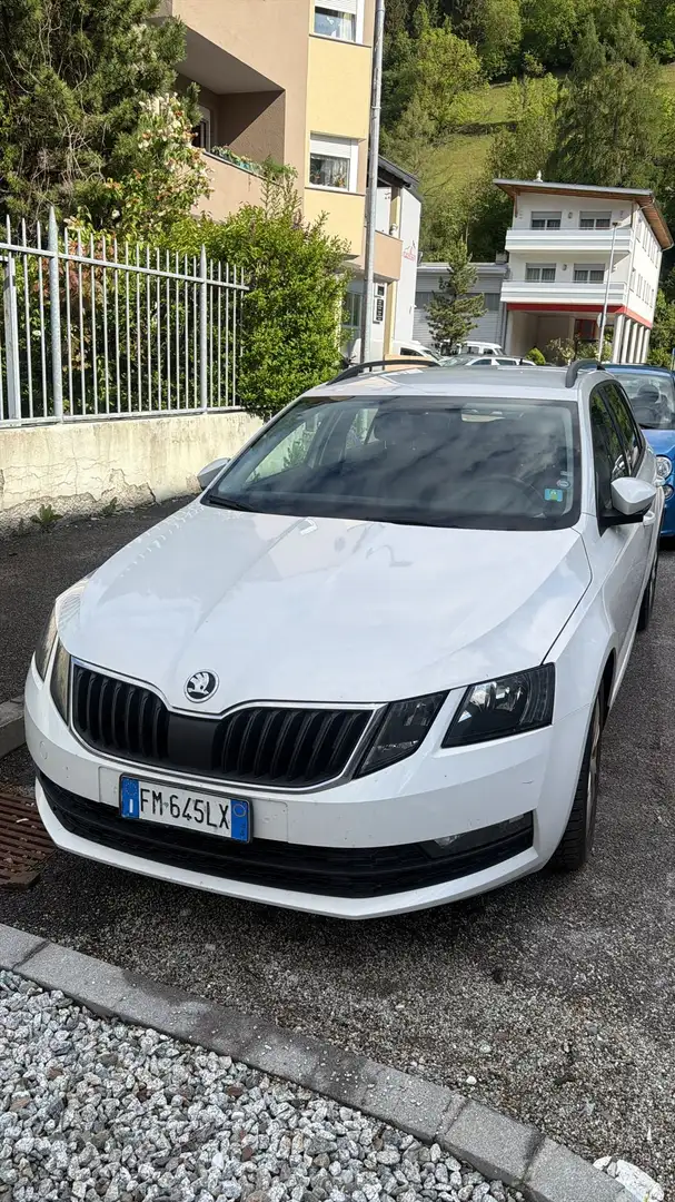 Skoda Octavia Octavia Combi 2,0 TDI Tüv neu Euro6b PERFEKT!!! Weiß - 1