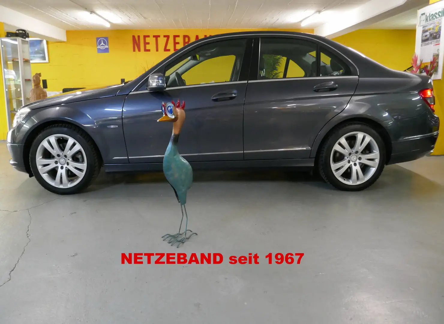 Mercedes-Benz C 200 Avantgarde -Garantie- 1. Besitz- Blue EFFICIENCIY Grigio - 1