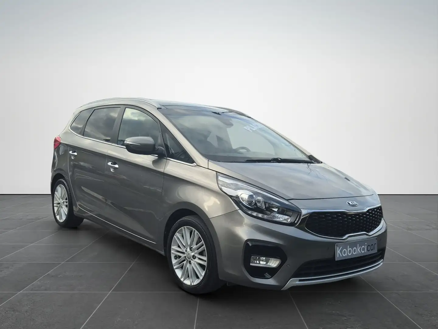 Kia Carens 1.7 CRDi Lounge - 7 PLACES - GARANTIE 12 MOIS Gris - 1