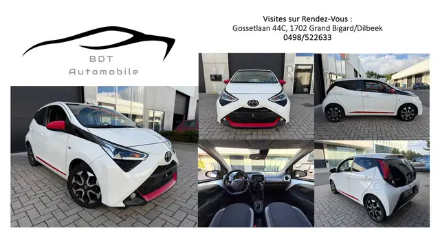 Toyota Aygo 1.0i VVT-i Boite Auto 1er Prop. Airco ApplecarPlay Jantes Alu * Garantie Toyota 04/2029 *