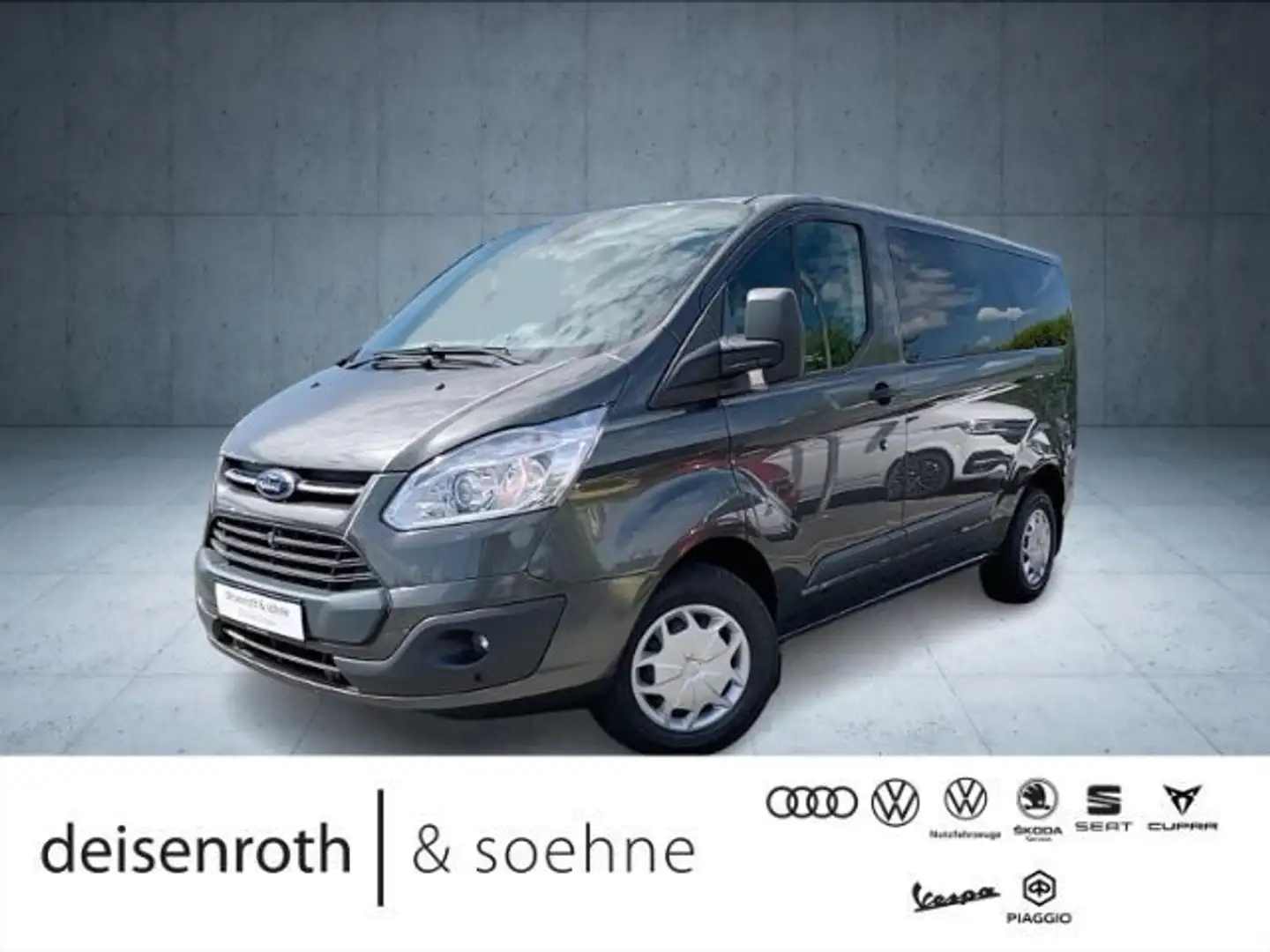 Ford Tourneo Custom Kombi L1 2.0 TDCi Klima/SHZ/Temp/ Grau - 1