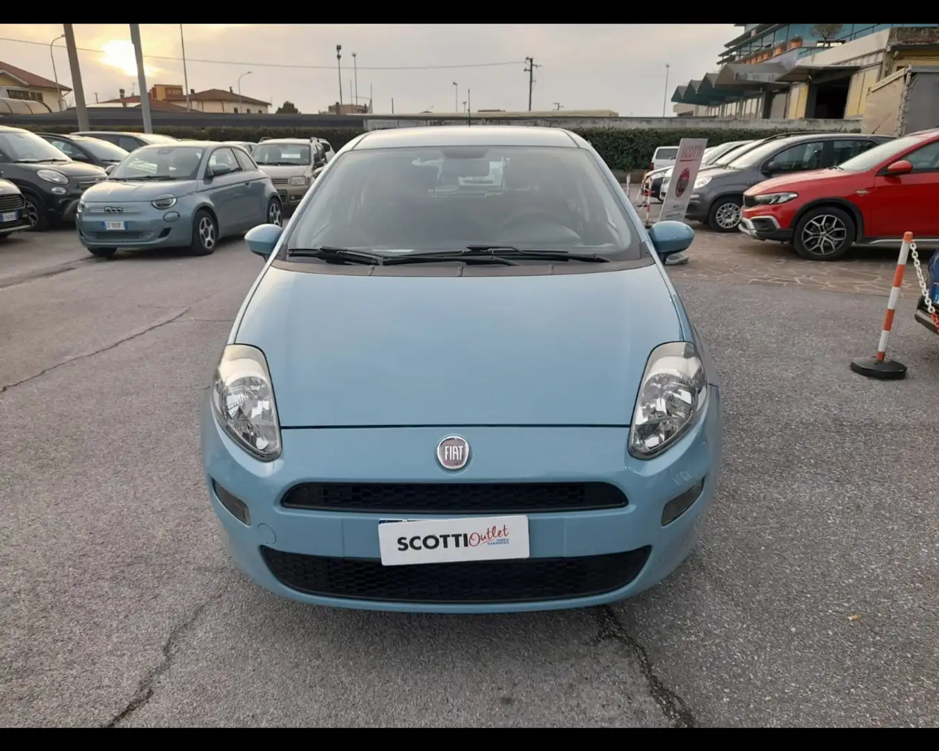 Fiat Punto 5 Porte 1.2  Street Bleu - 2