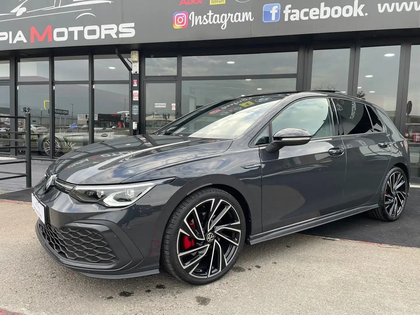 Volkswagen Golf GTD 2.0 TDI DSG NAVI KAMERA TETTO MATRIX Grigio - 1