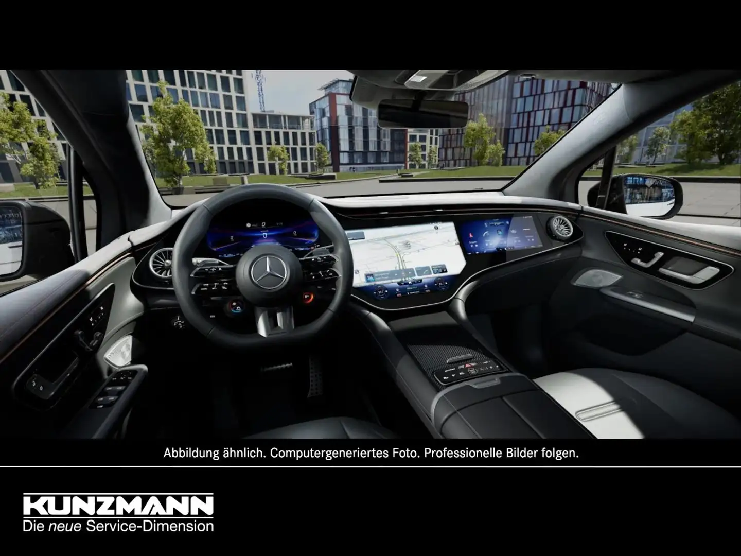 Mercedes-Benz EQE SUV EQE 53 AMG 4M+ SUV Night Panorama Distronic 360° Blau - 2