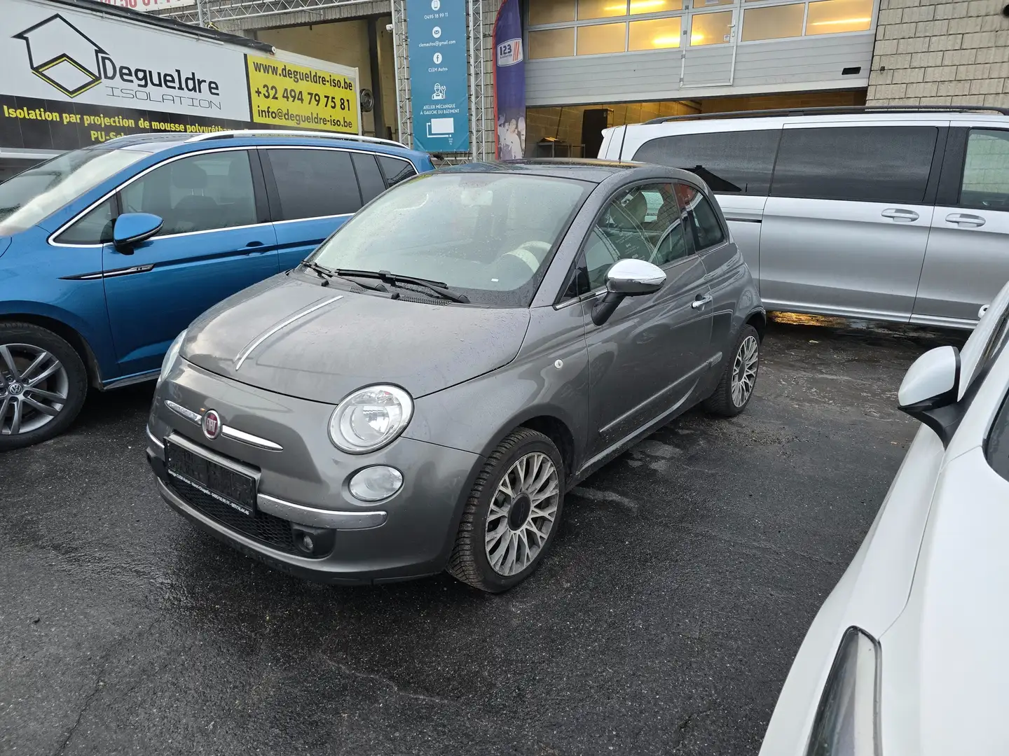 Fiat 500 500 1.2i Lounge Grijs - 2