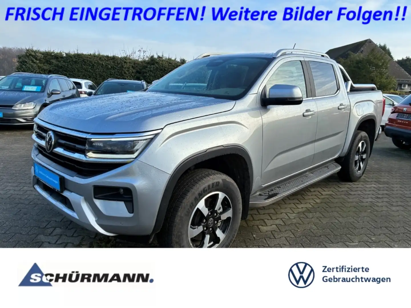 Volkswagen Amarok DC STYLE 4M 3.0TDI NAVI AHK LED-MATRIX RFK Silber - 1