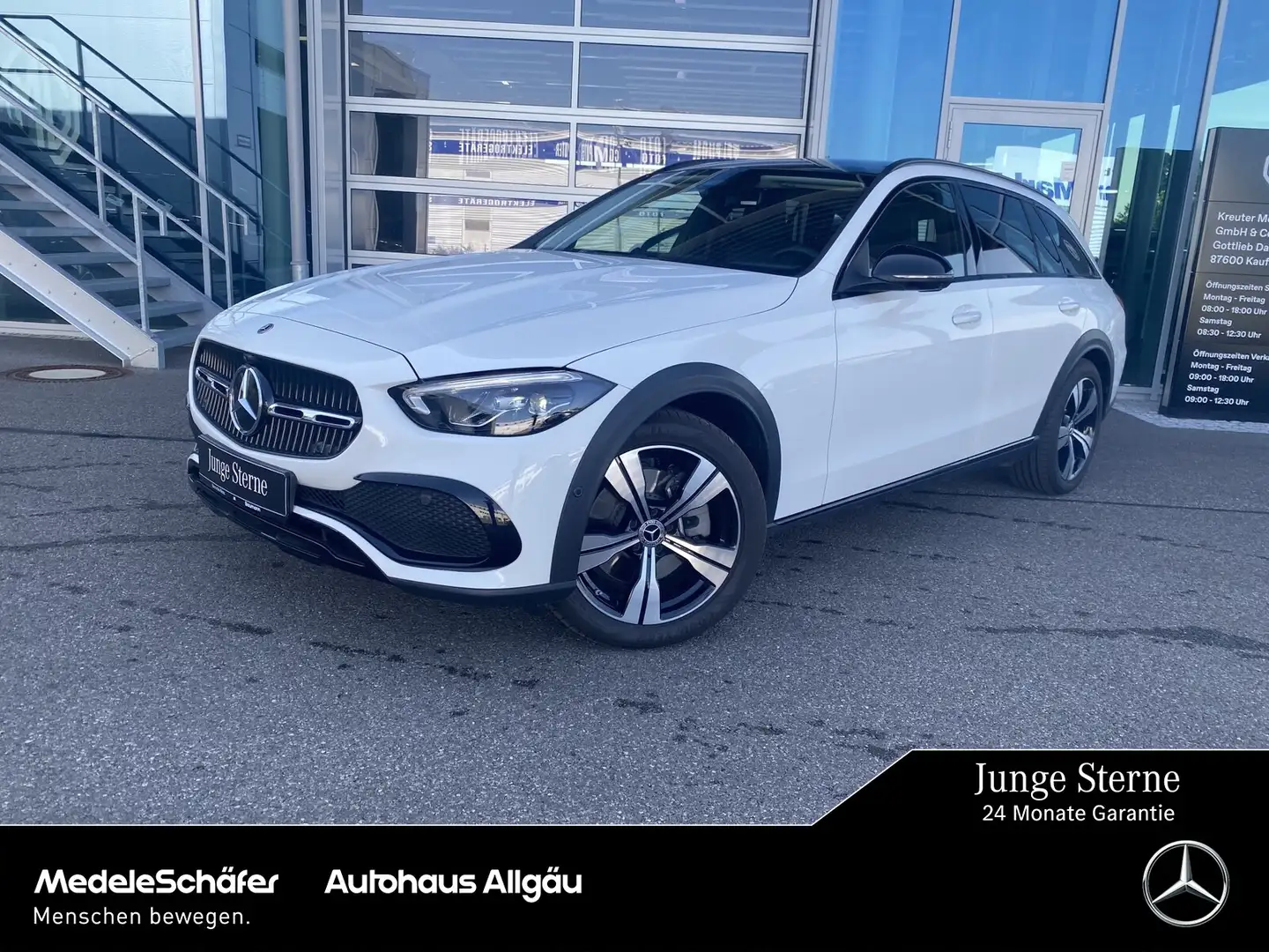 Mercedes-Benz C 220 C 220 T d 4M All-Terrain AHK 360° Standheiz Pano Weiß - 1