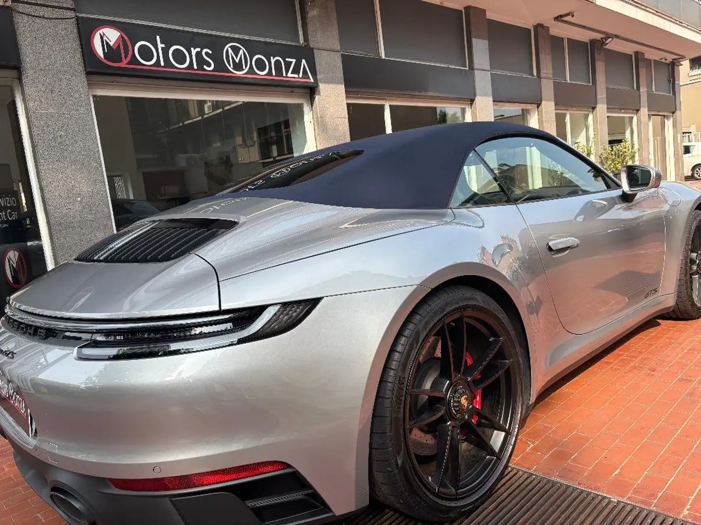 Porsche 911 992 Cabrio 3.0 Carrera GTS- garanzia uff.- bolli Grigio - 2