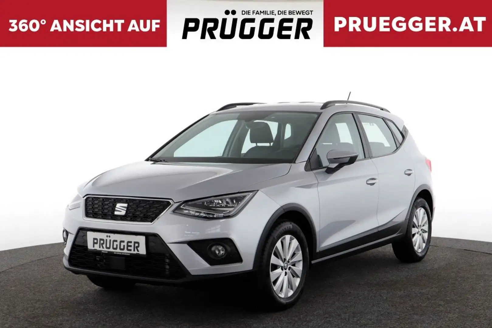 SEAT Arona 1,0 Eco TSI Style LED TELEFON SITZHEIZUNG PDC Silber - 1