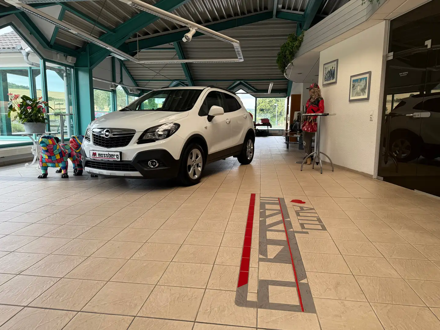 Opel Mokka Edition ecoFlex 4x4*SITZH.*KLIMAAUT.*PDC*TEMPOMAT* Weiß - 2