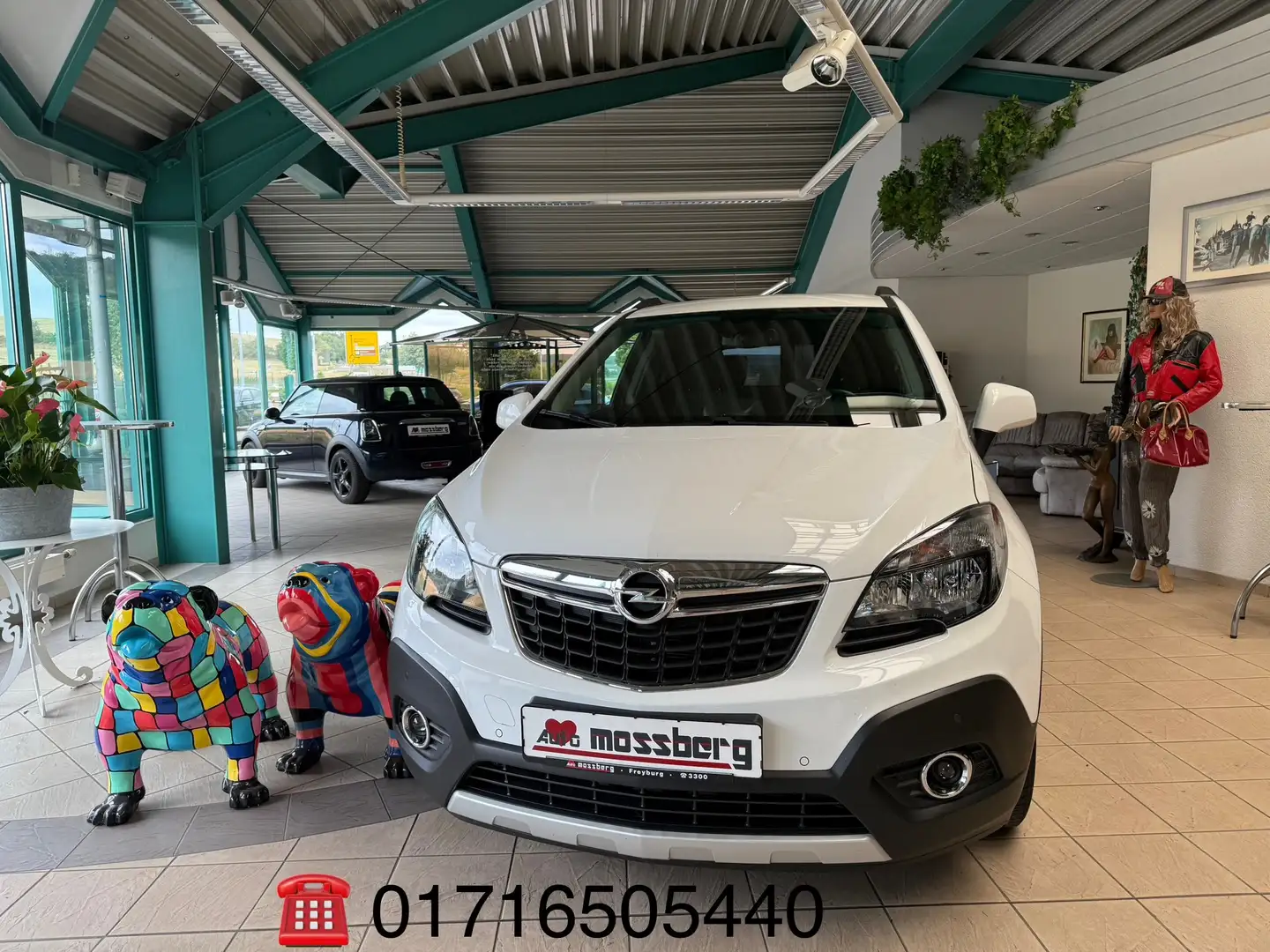 Opel Mokka Edition ecoFlex 4x4*SITZH.*KLIMAAUT.*PDC*TEMPOMAT* Weiß - 1