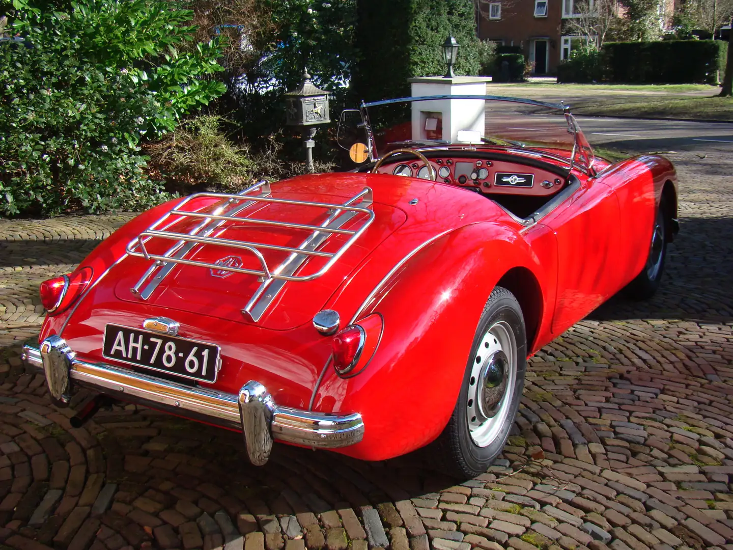 MG MGA M.G.A. 1500 Roadster Rojo - 2