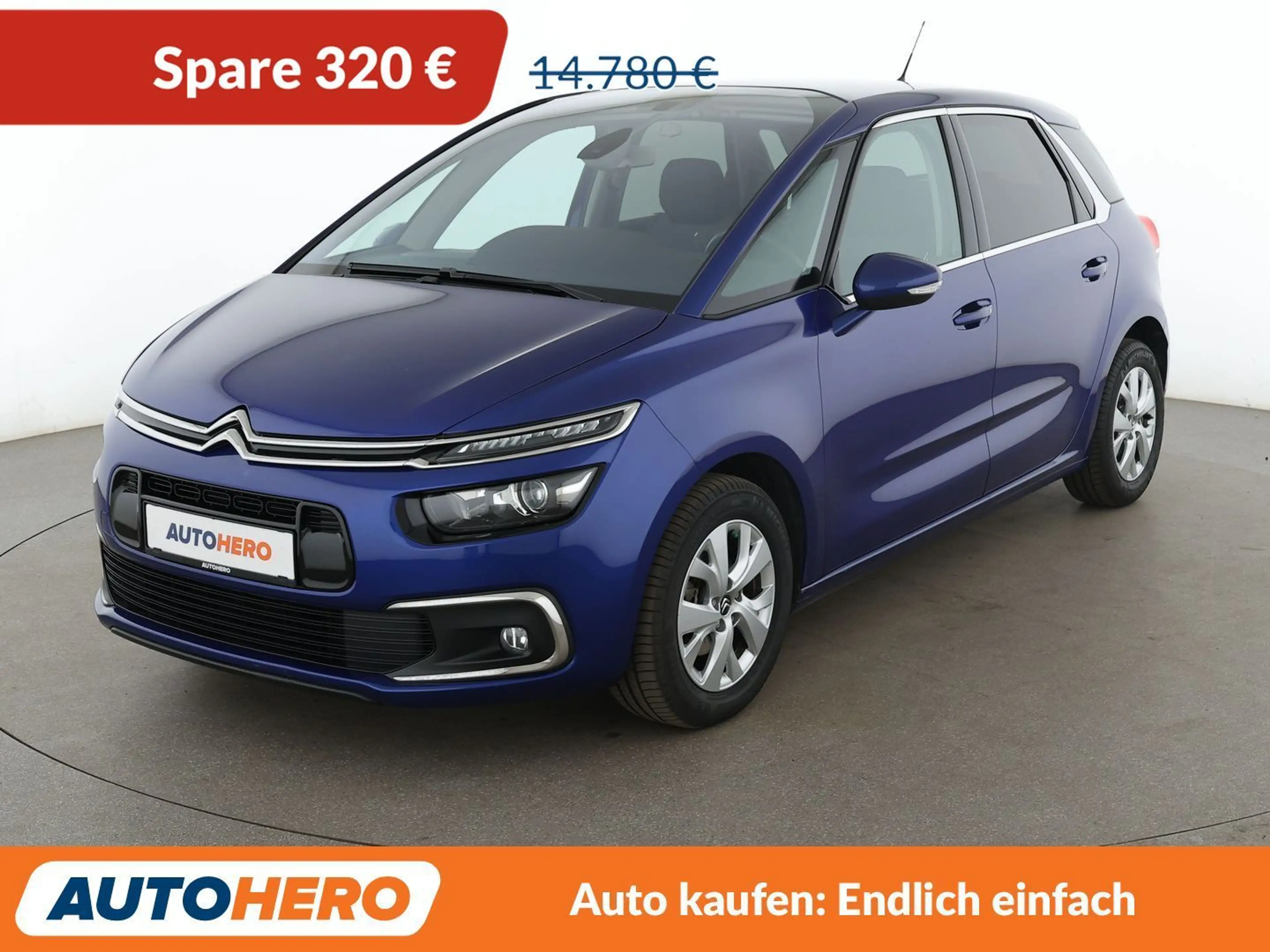 Citroen C4 Picasso 1.6 Blue-HDi Selection Aut.*NAVI*CAM*TEMPO*