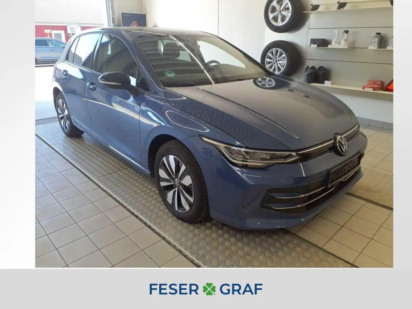 Volkswagen Golf VIII GOAL 2.0 TDI DSG 150PS Blau - 1