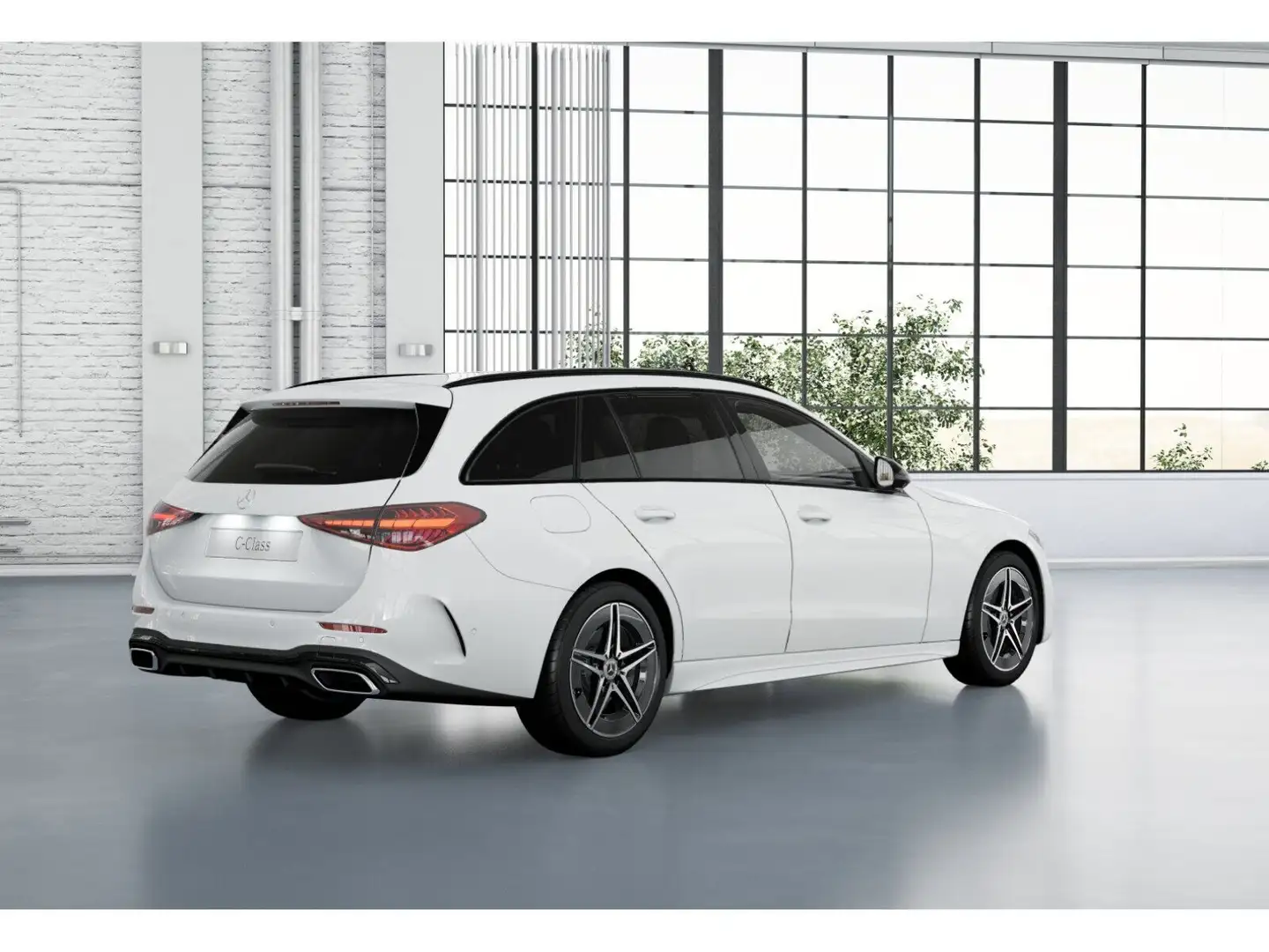 Mercedes-Benz C 220 d T AMG+NIGHT+360°+DISTRONIC+DIG.LIGHT Weiß - 2