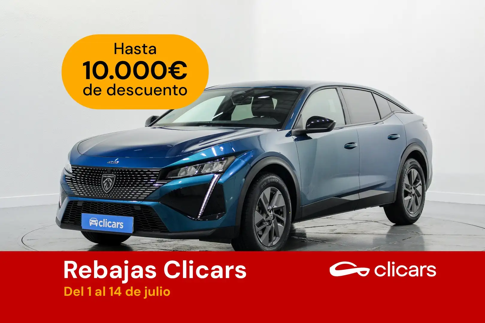 Peugeot 408 PureTech 130 Allure EAT8 Azul - 1