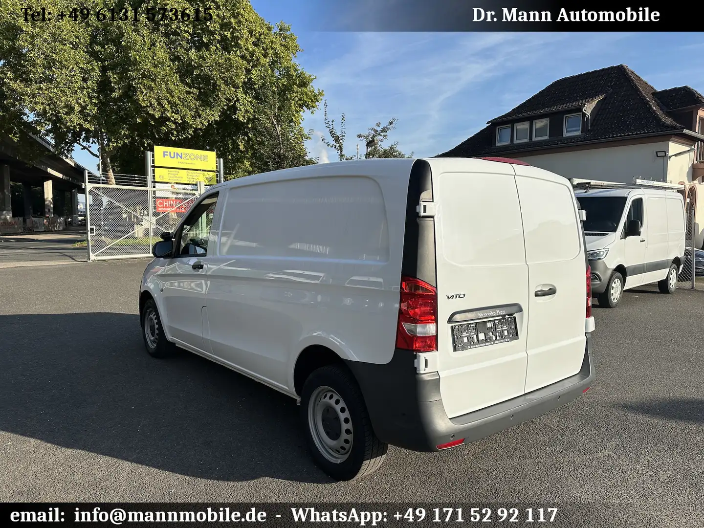 Mercedes-Benz Vito 114 CDI RWD kompakt Kamera Navi Klima Blanc - 1