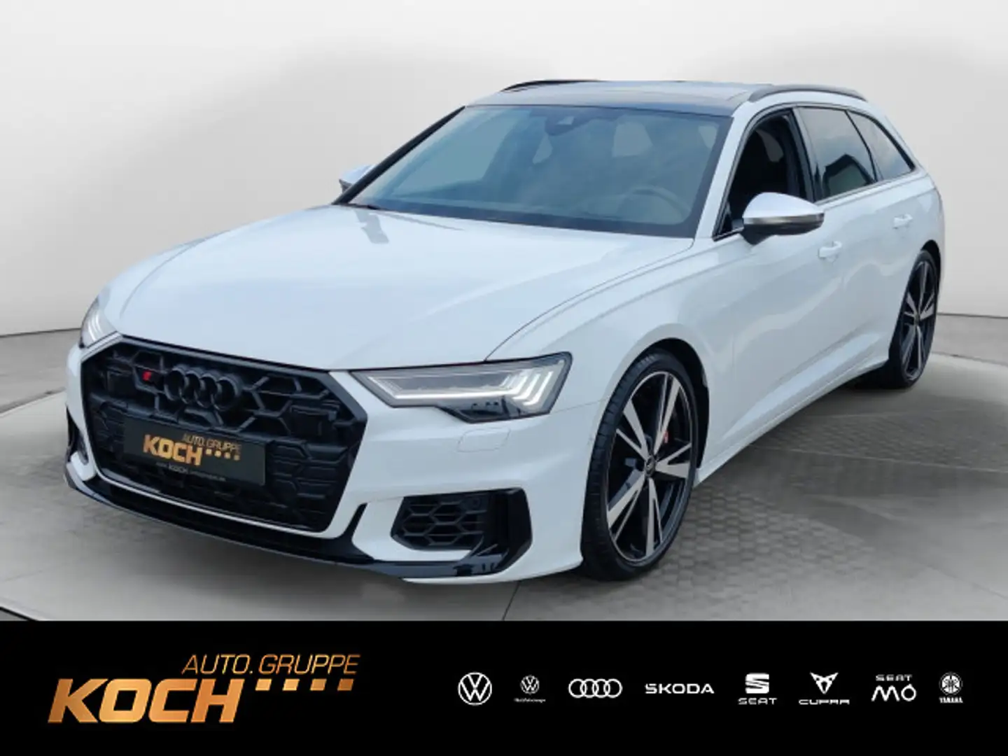 Audi S6 55 TDI q. Tiptr., Panoramad., Head-Up, Weiß - 1