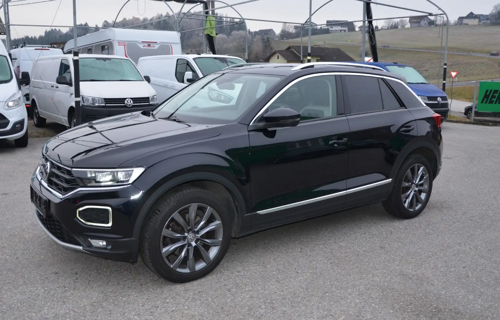 Volkswagen T-Roc T-Roc 2,0TDI 4Motion Sport DSG LED VIRT P-Dach Schwarz - 2