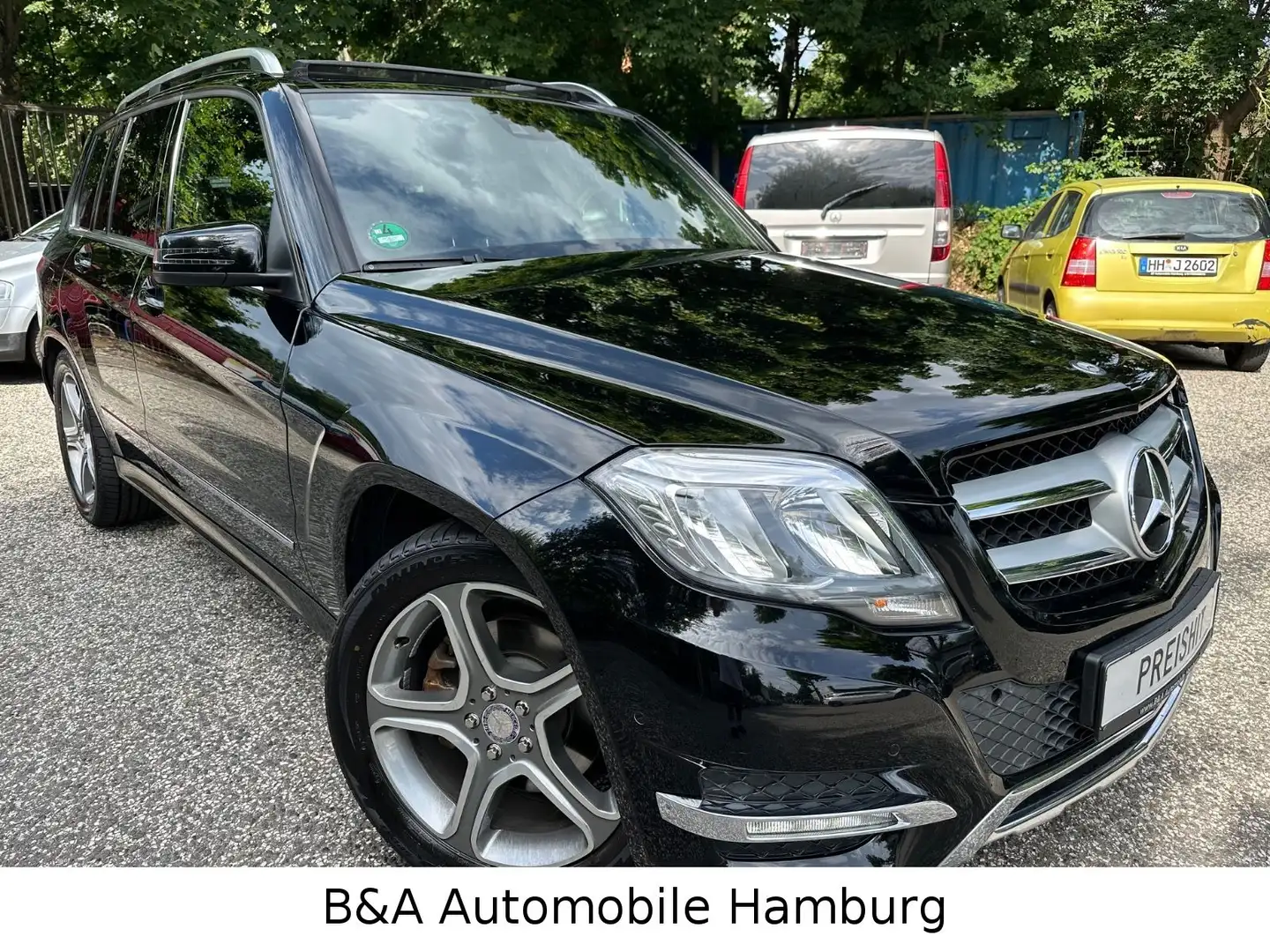 Mercedes-Benz GLK 350 4 Matic 2 Hand+Scheckheft+Pano-Dach Noir - 2