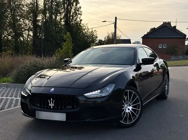 Maserati Ghibli S Q4 3.0 V6 BiTurbo - Dépôt vente client - Full Black