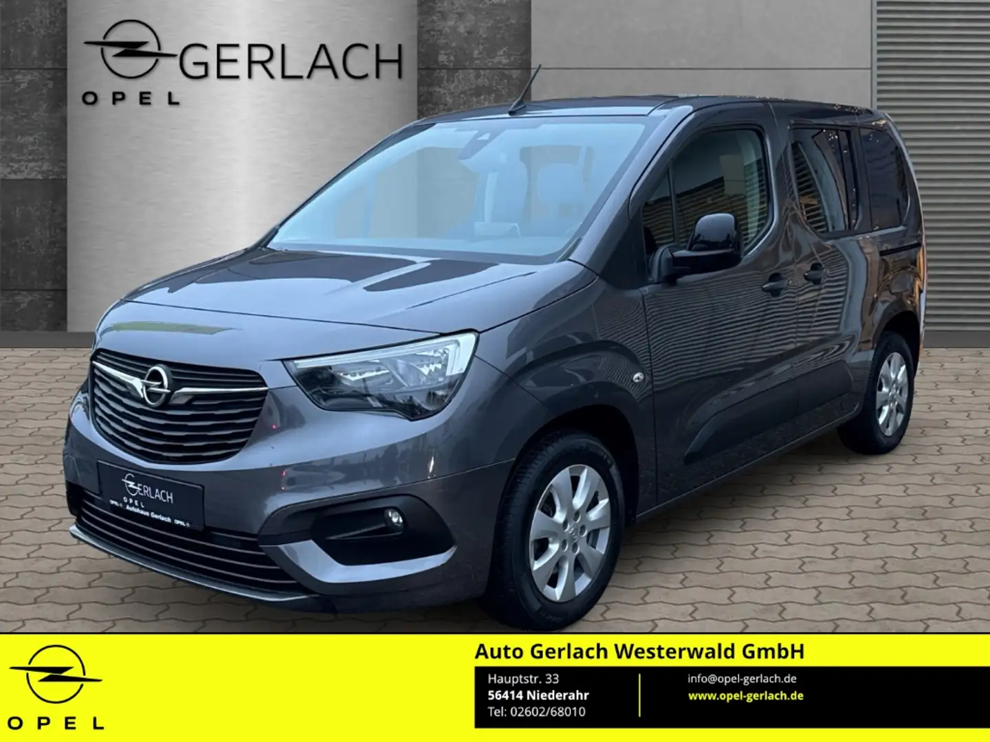 Opel Combo Life E Elegance Navi Apple CarPlay Android Auto Musikst Szürke - 1