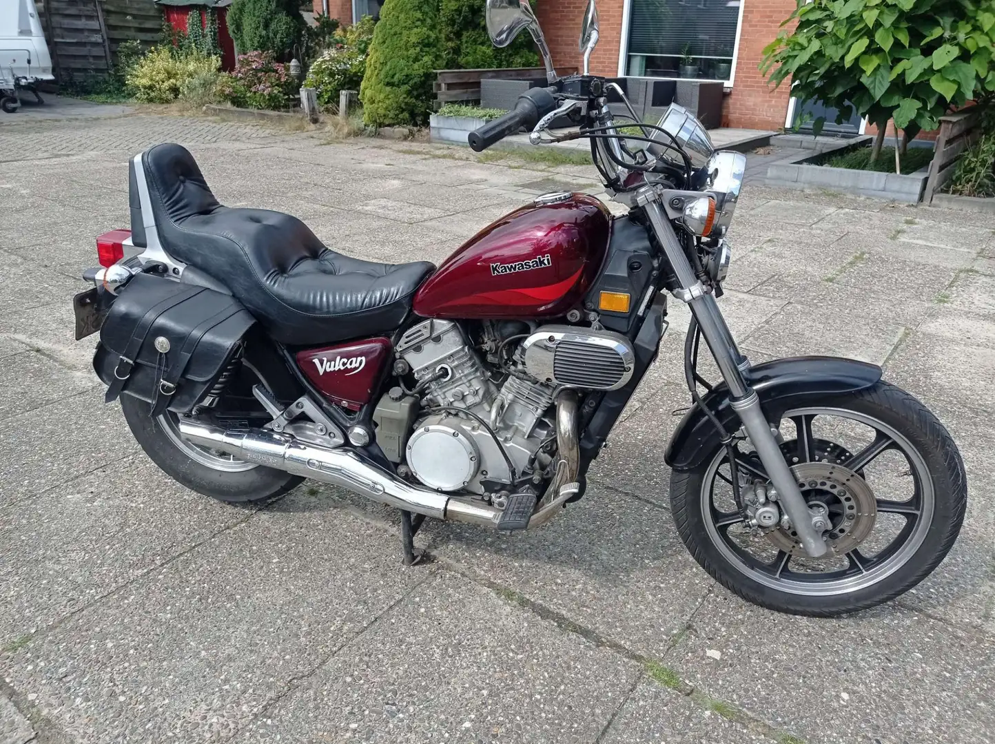 Kawasaki VN 750 Vulcan Twin (US model) Rood - 1