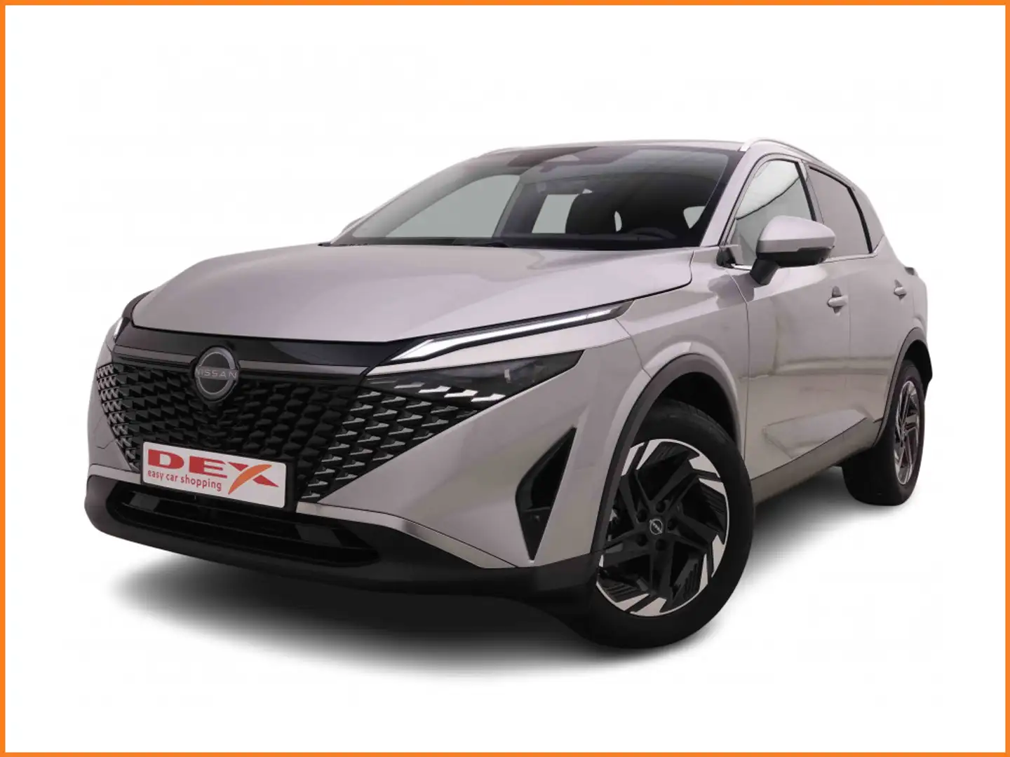 Nissan Qashqai 1.3 MHEV 140 N-Connecta + GPS + LED + ALU18 Diamon Grijs - 1