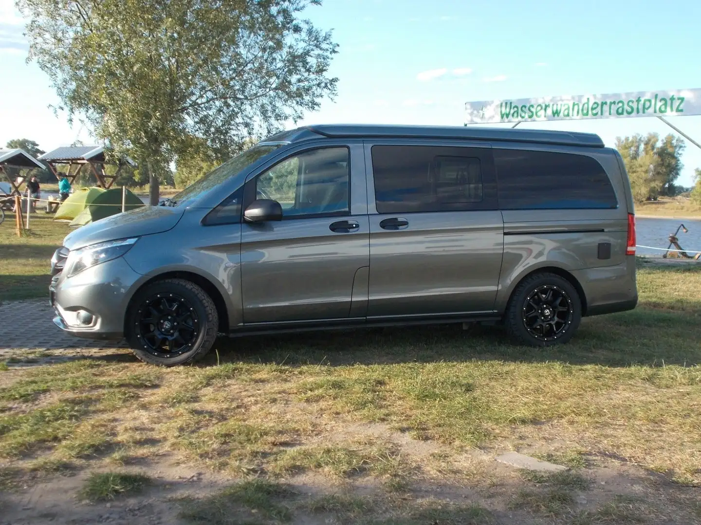 Mercedes-Benz Vito Tourer CDI Pro 4x4 lang Campstar !!! Gris - 2