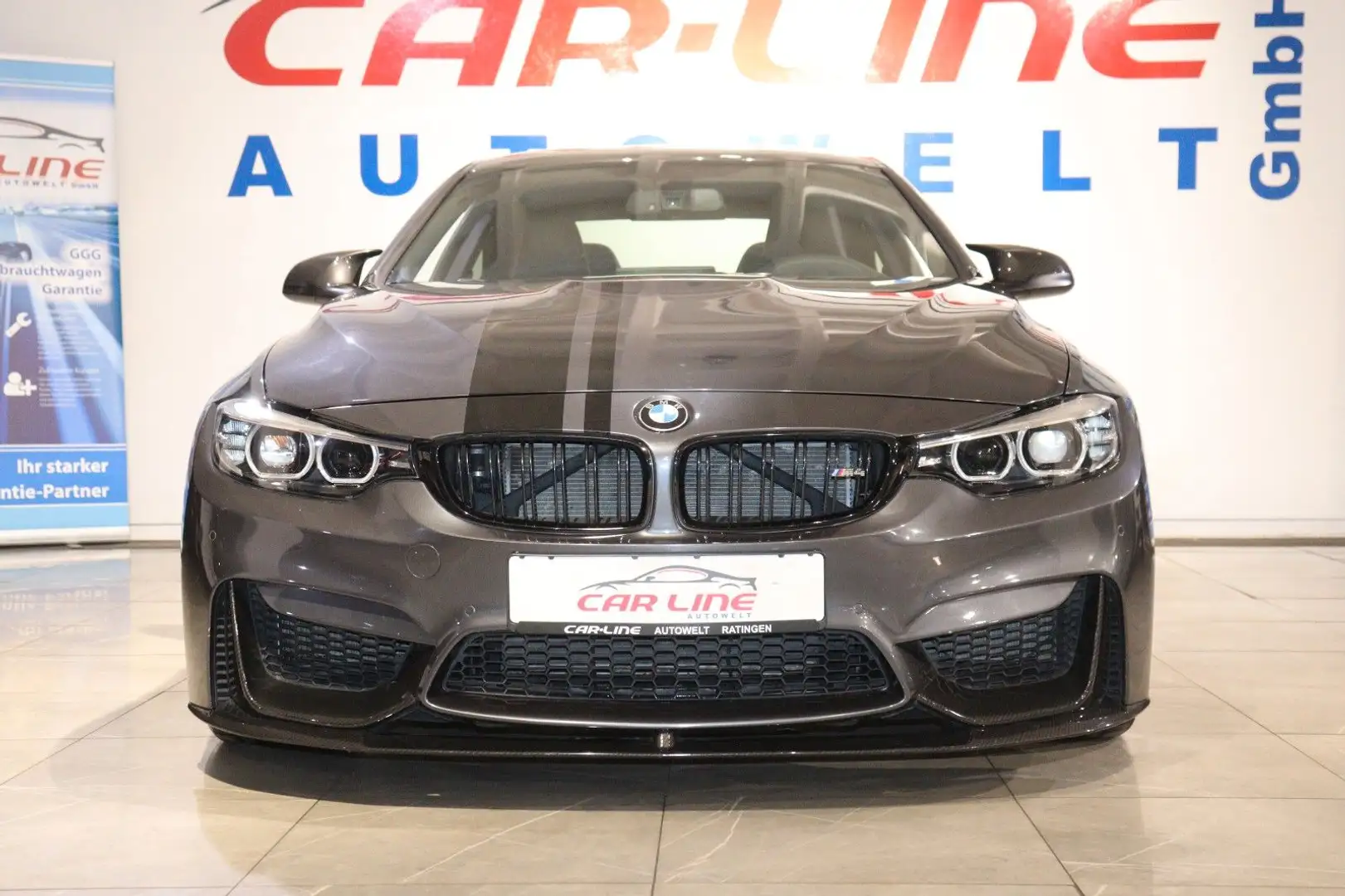 BMW M4 Coupe *Erst 14tkm*DKG* M-Performance*Carbon* Grigio - 2