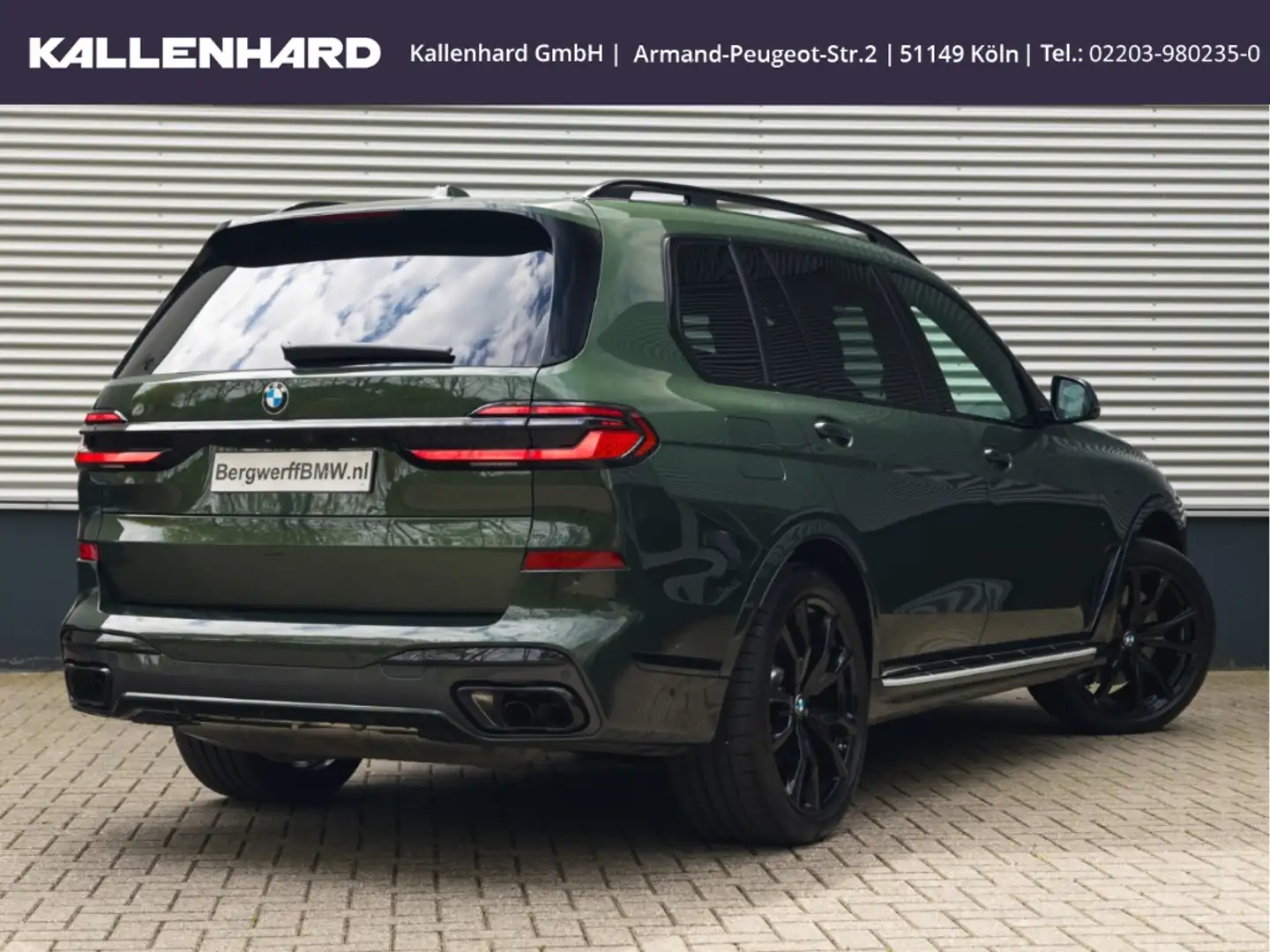 BMW X7 xDrive 40i-M-Sport Pro-Ind ''Malachitgrün'' Vert - 2