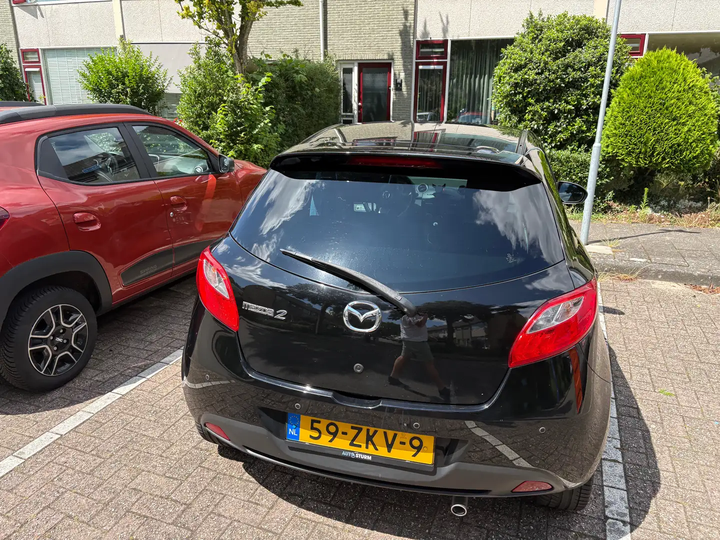 Mazda 2 2 1.3 BIFUEL GT Zwart - 2