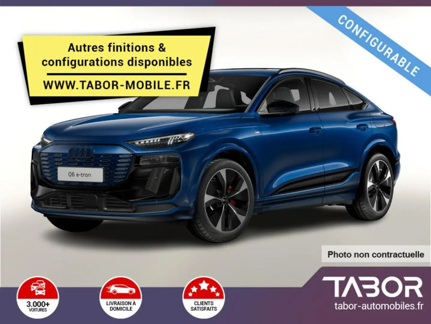 Audi Q6 Sportback 252 LED GPS VirCo+ 18" Gris - 1