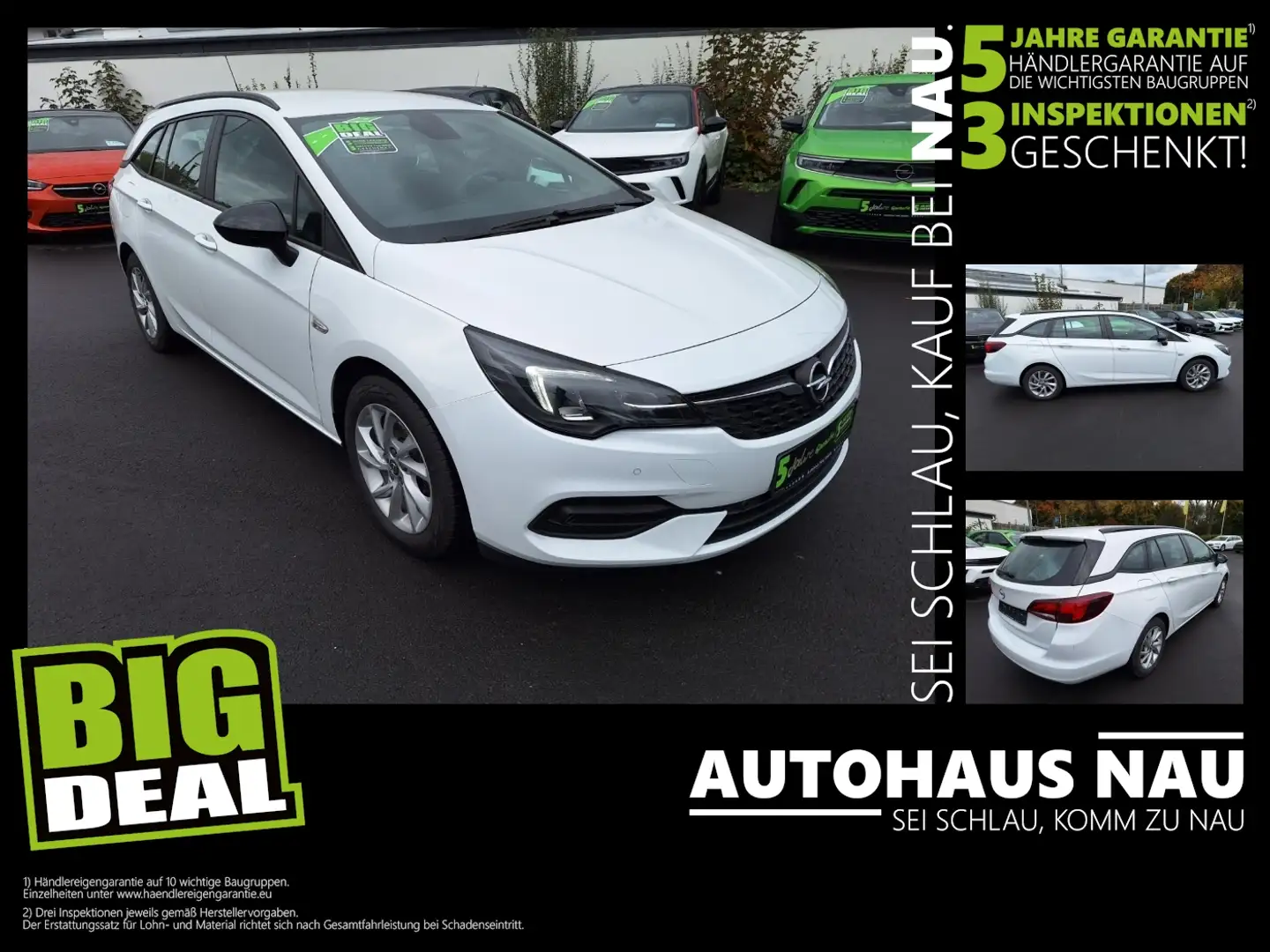 Opel Astra Sports Tourer, Edition inkl. Big Deal Bianco - 1