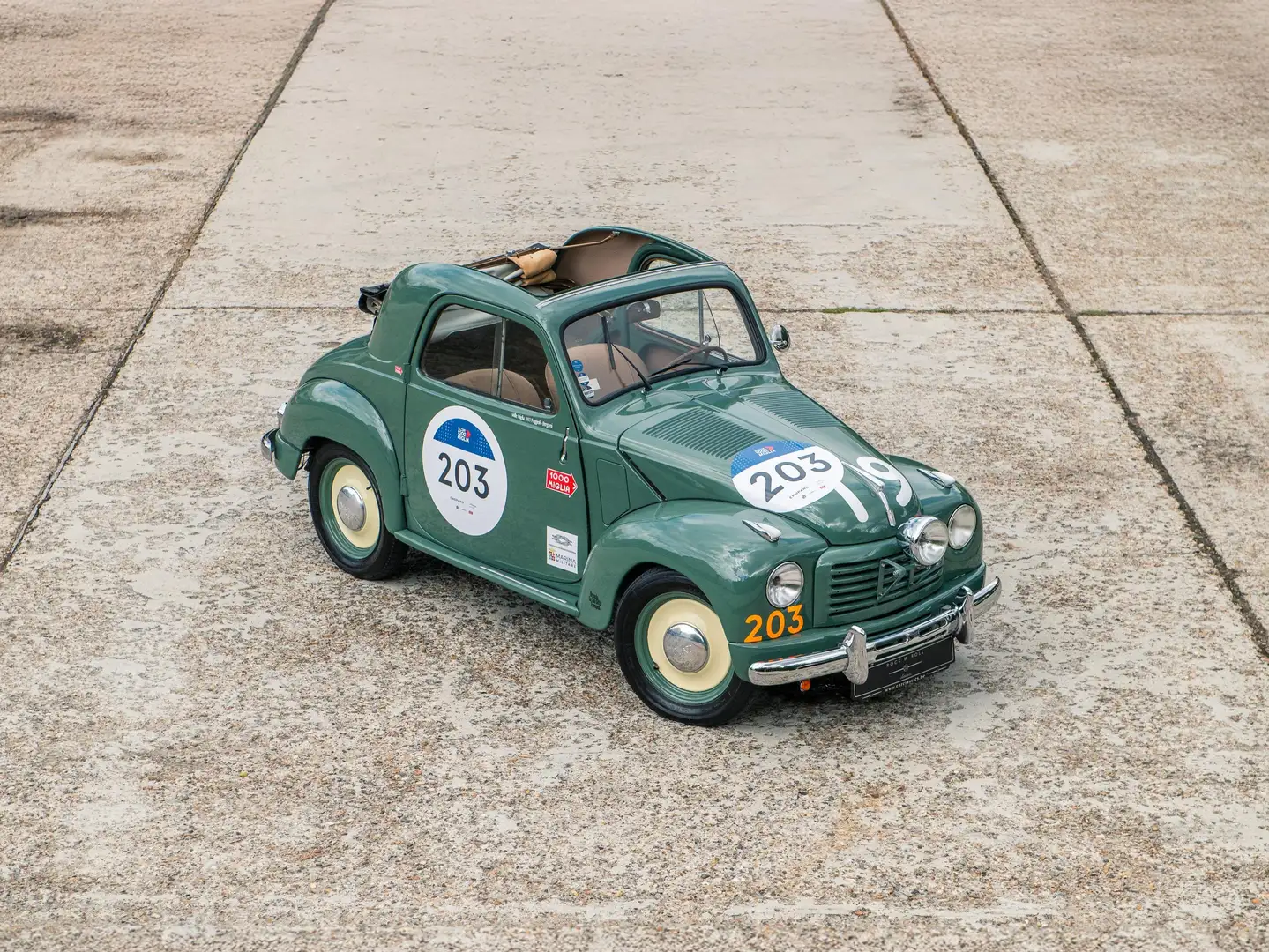 Fiat Topolino 500 C Groen - 1