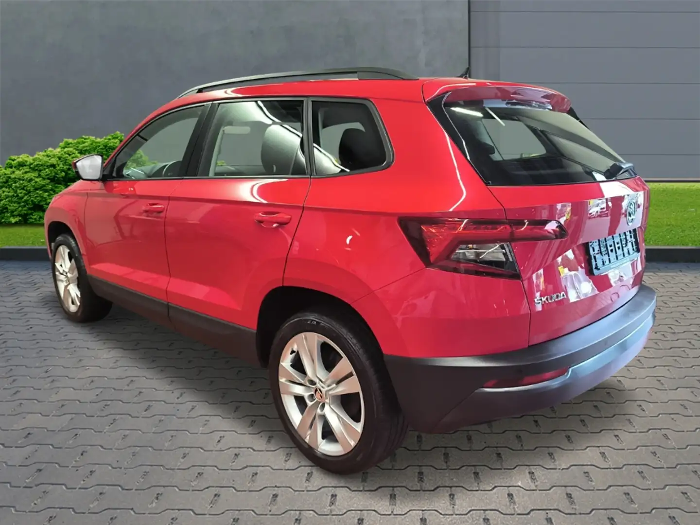 Skoda Karoq Style 1.6 TDI+Alufelgen+Navi+elektr.Sitze+Standhei Czerwony - 2