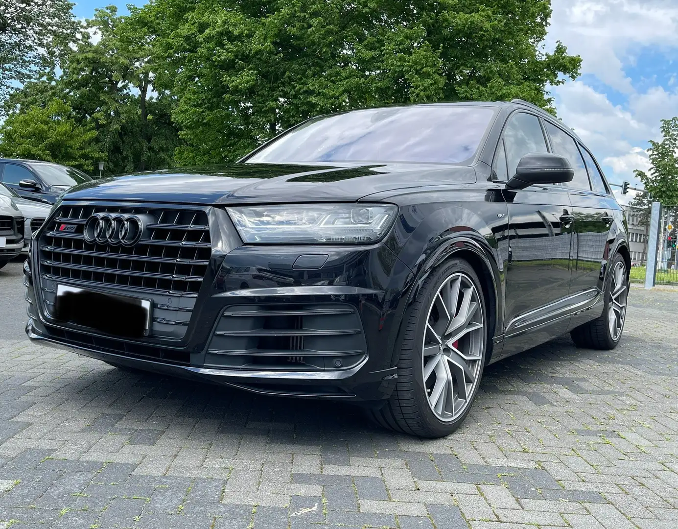 Audi SQ7 Q7 4.0 TDI quattro tiptronic Negru - 2