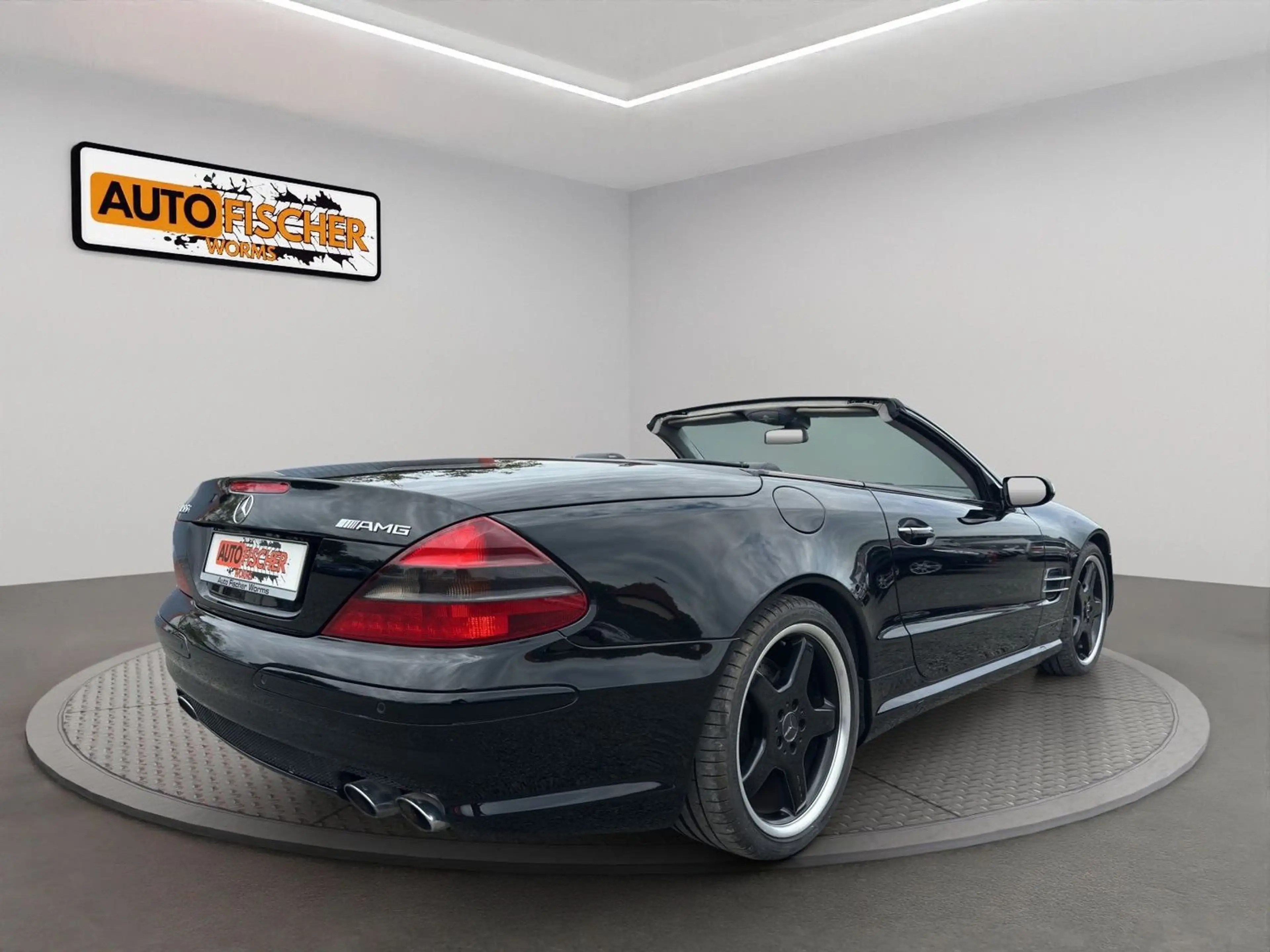 Mercedes-Benz SL 55 AMG 2.Hand  Deutsches Fahrzeug  Scheckheft — photo 7