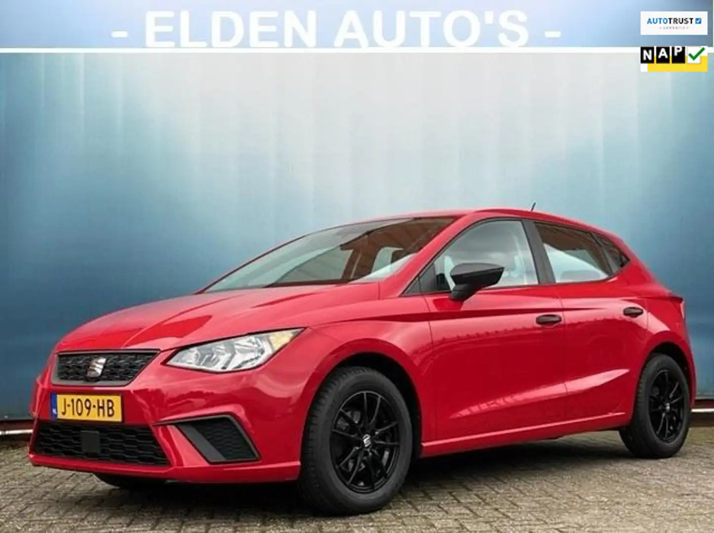 SEAT Ibiza 1.0 Reference/NL auto/1e Eigenaar/Dealer onderhoud Rouge - 1