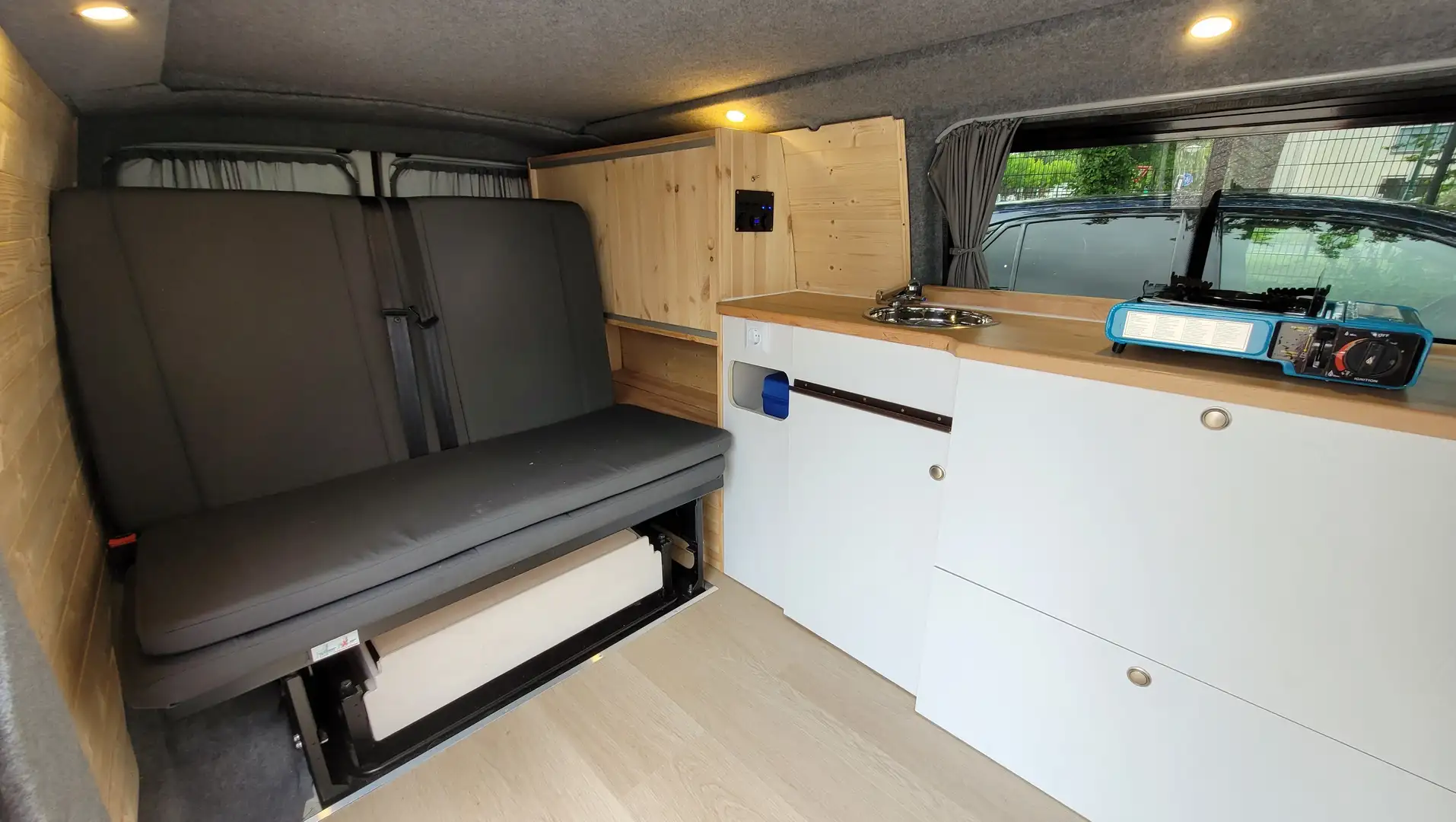 Volkswagen Transporter Camper Bianco - 1